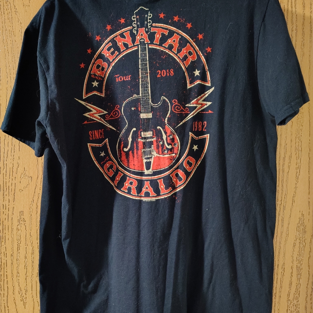 Pat Benatar Gildan Softstyle Black T-Shirt Size Large